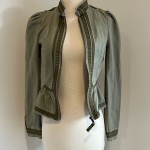 Divided Military Style Jacket Size 2